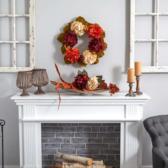 20" Hydrangea & Berry Wreath